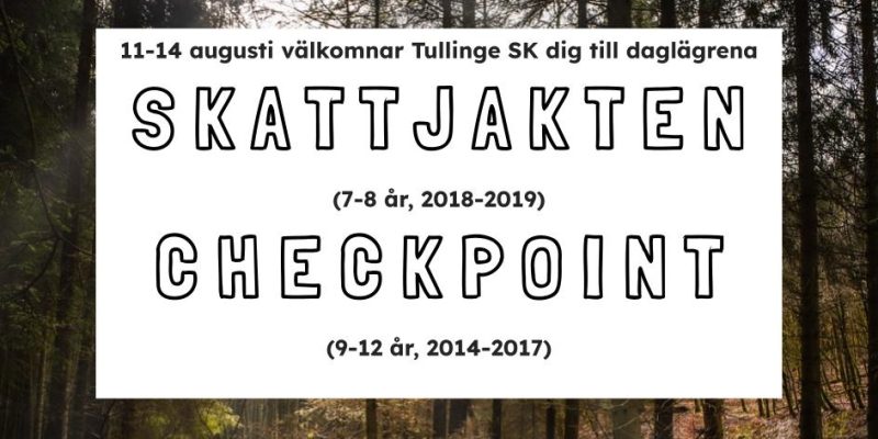 Skattjakten, Checkpoint 2026